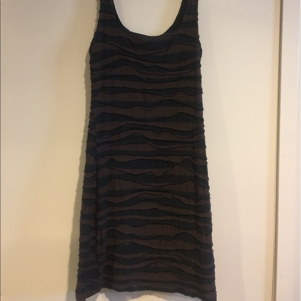 Fitted free people textured dress