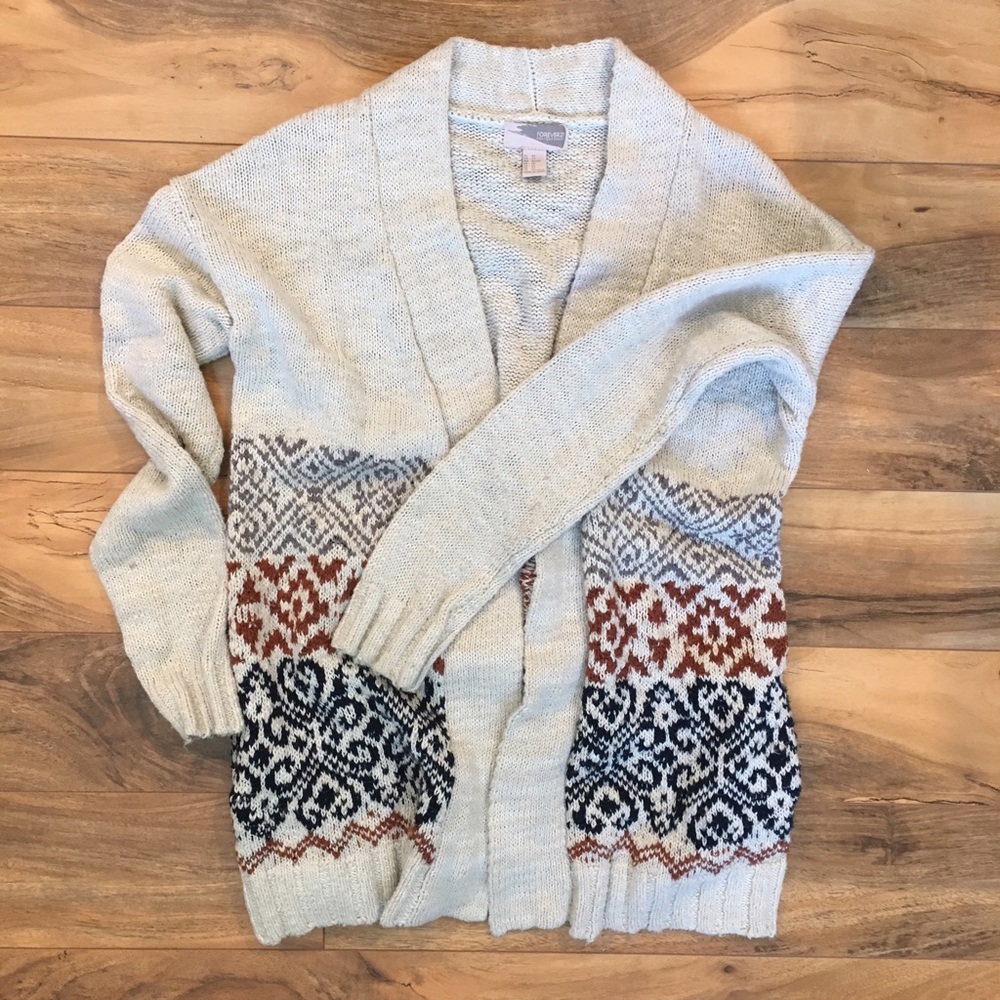 Forever 21 Chunky Cardigan