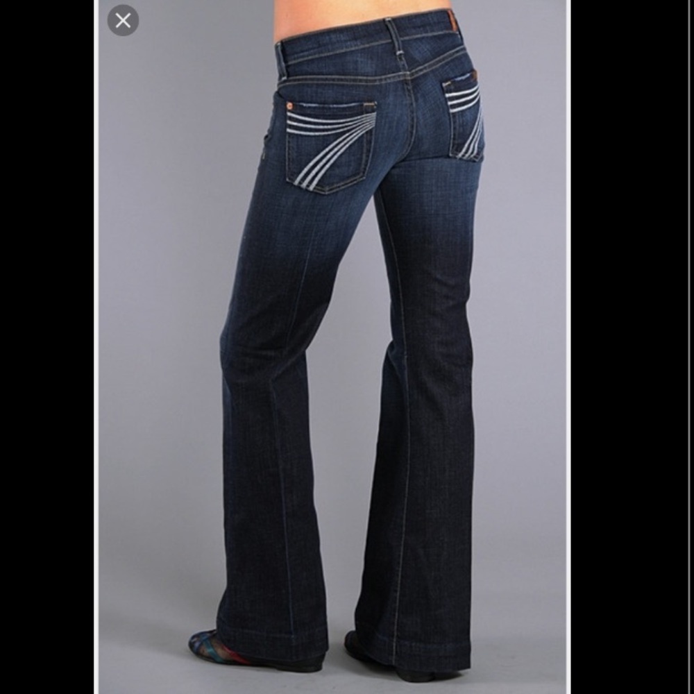 Wide leg 7 for all mankind