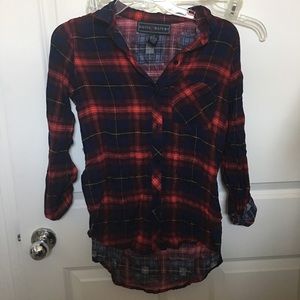 Wet seal flannel shirt
