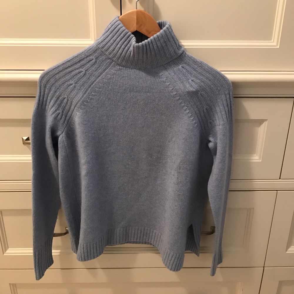 JCREW 100:/: cashmere sweater worn once!
