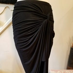 Black skirt