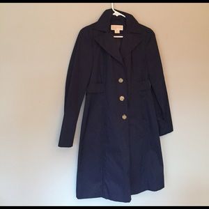Navy blue Michael Kors Trench coat