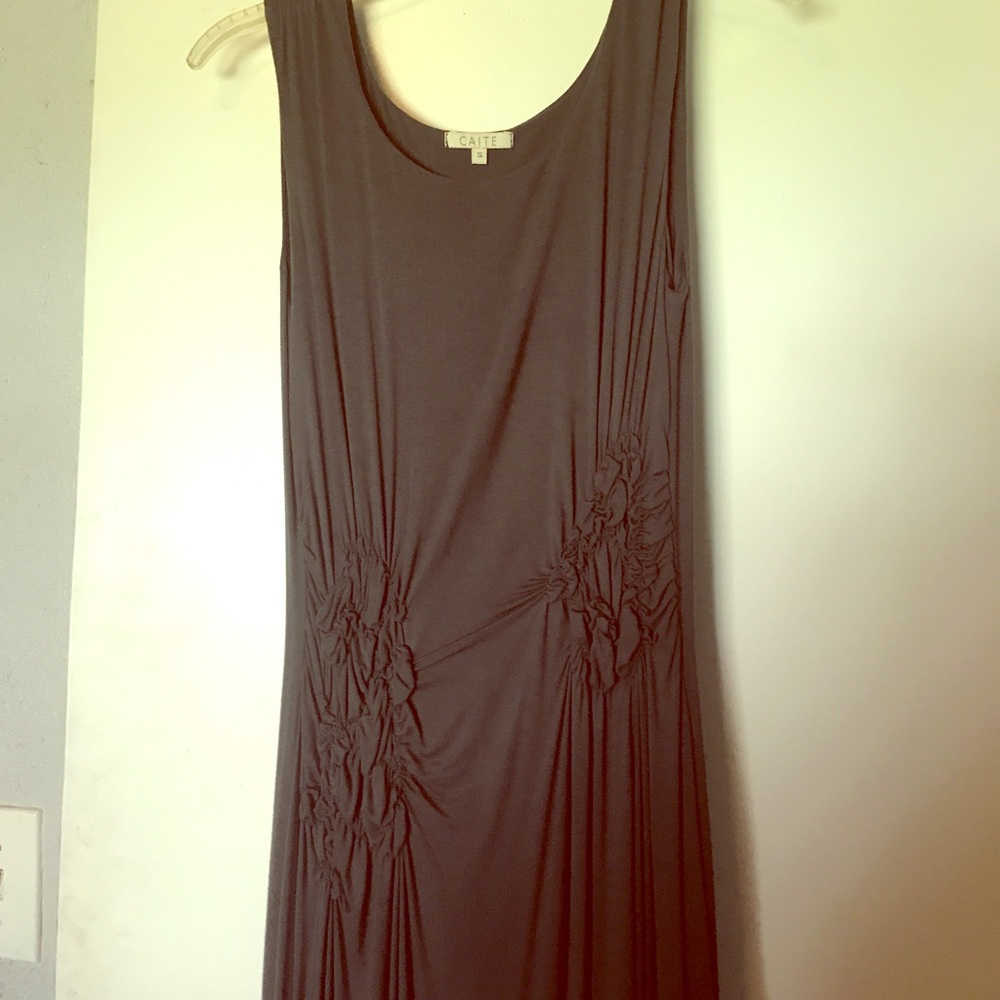 Caite gray dress