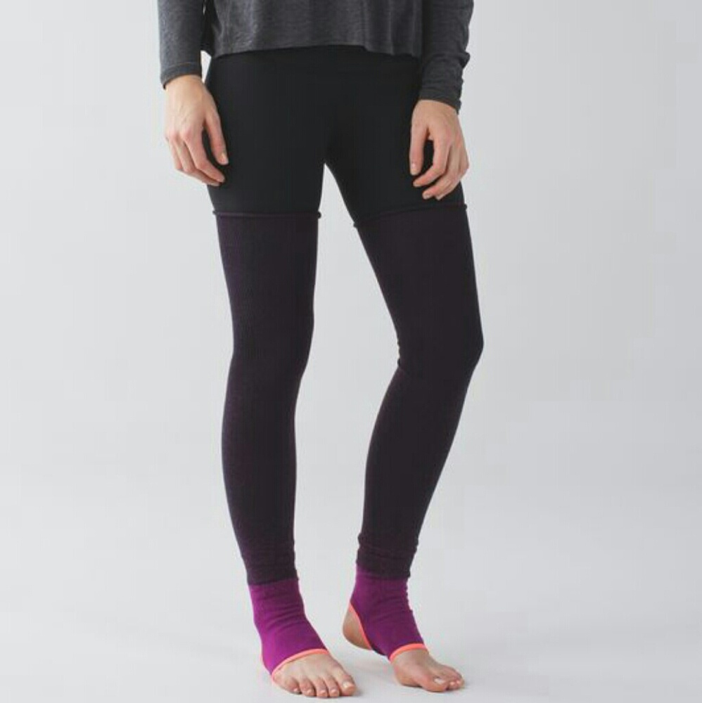 Lululemon Step Mindfully Studio Leg Warmers