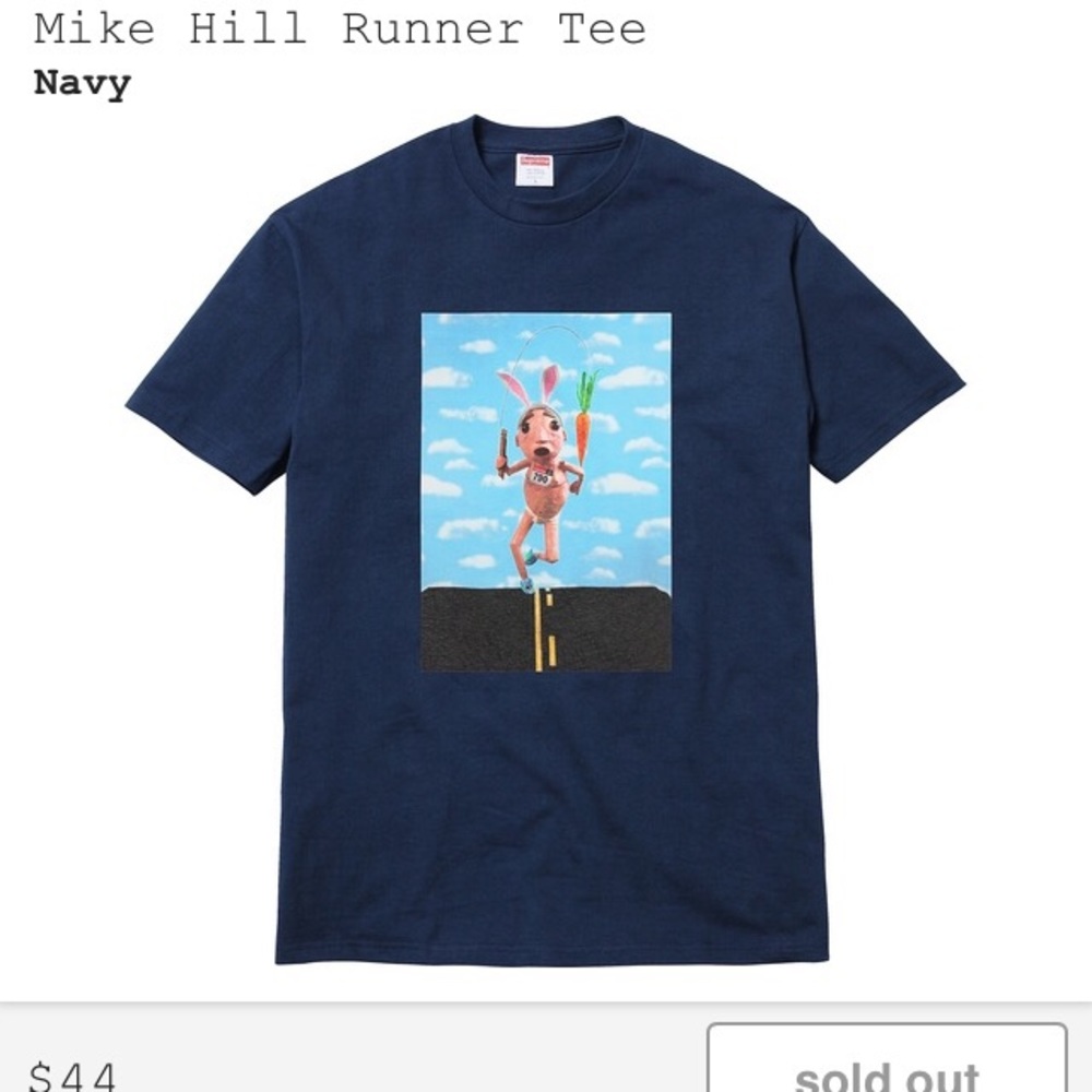 Supreme Mike Hill Runner Tee