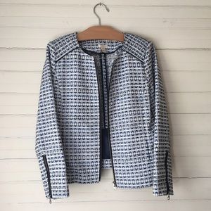 J. Crew Embroidered Jacket