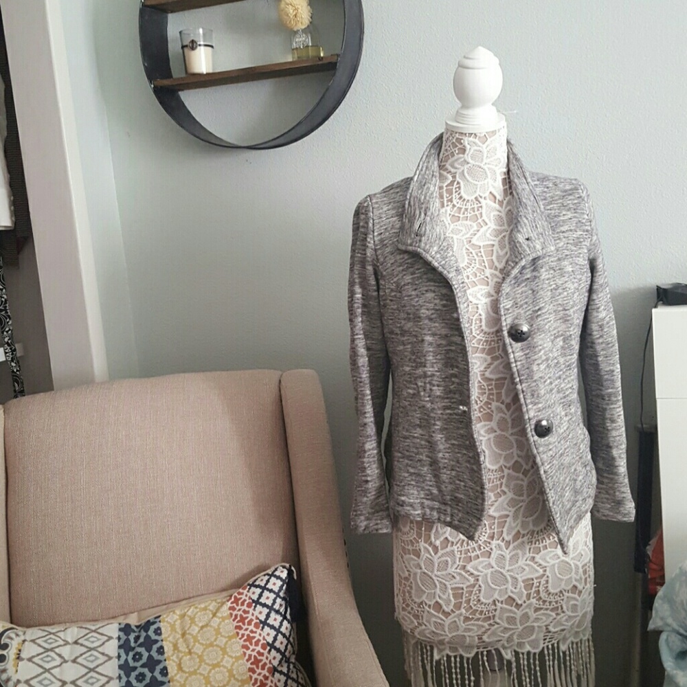 Cabi sweatshirt blazer