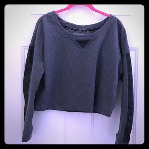 Betsey Johnson Cropped Pullover, New! Small