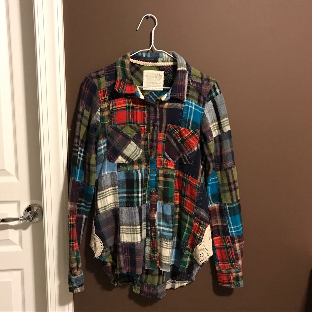 Free People Flannel Shirt