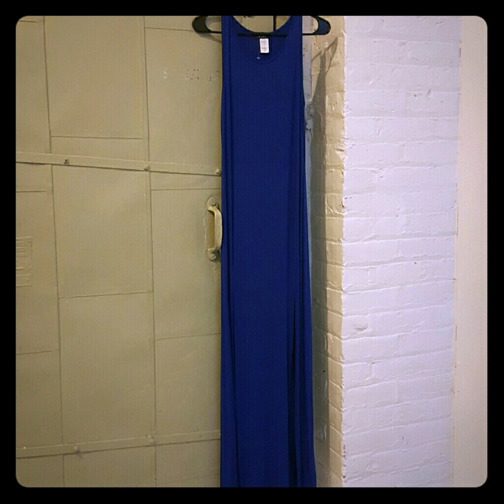 Beautiful Cobalt Blue Maxi Dress