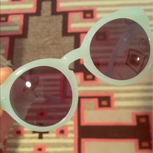Madewell sea foam green sunglasses