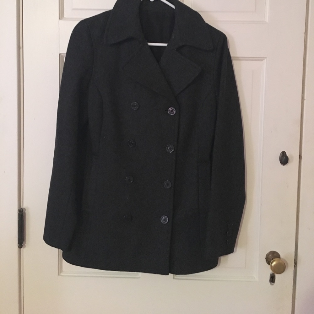 Aeropostale Gray Pea Coat