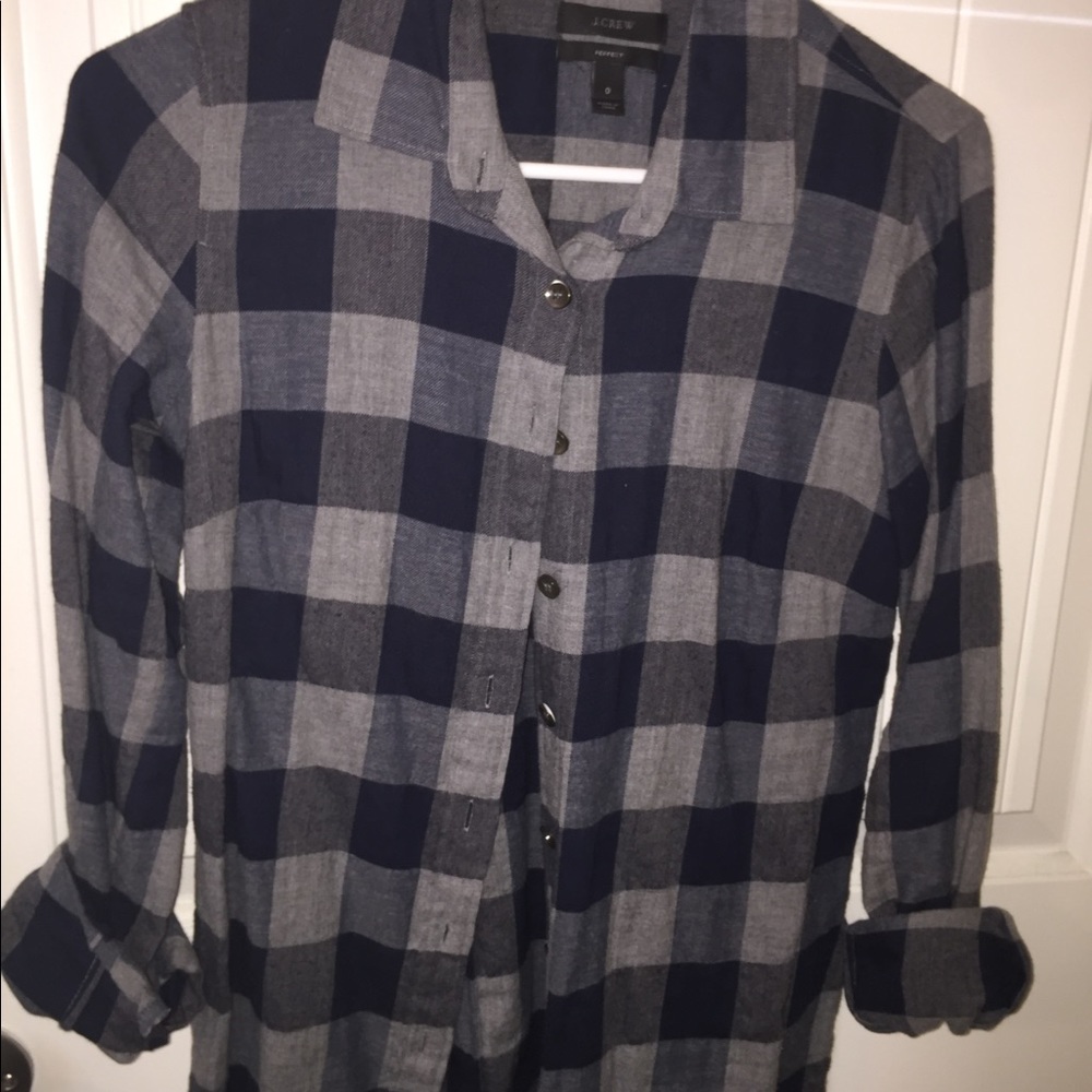 JCrew Perfect Fit Flannel