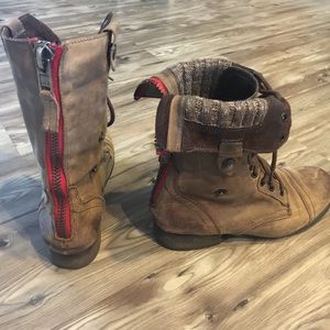 Steve Madden combat boot