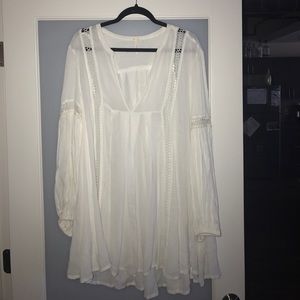 Free people white tunic blouse