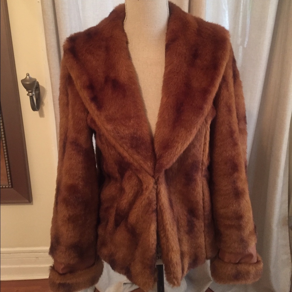 FAUX FUR COAT - animal friendly