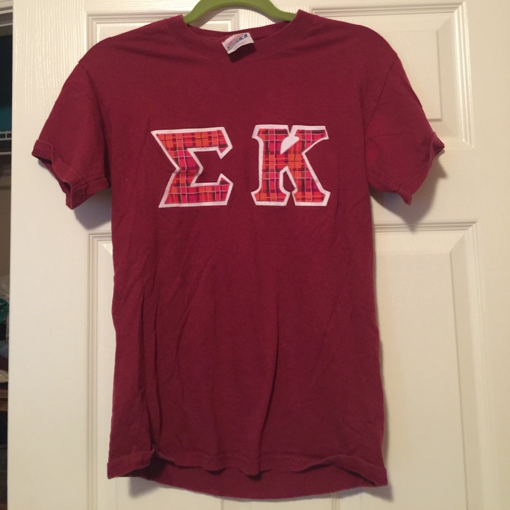 Sigma Kappa letter shirt
