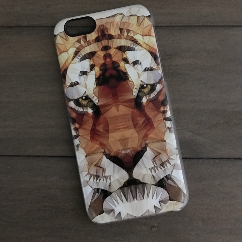 Casetify tiger mosaic case for iPhone 6/6S