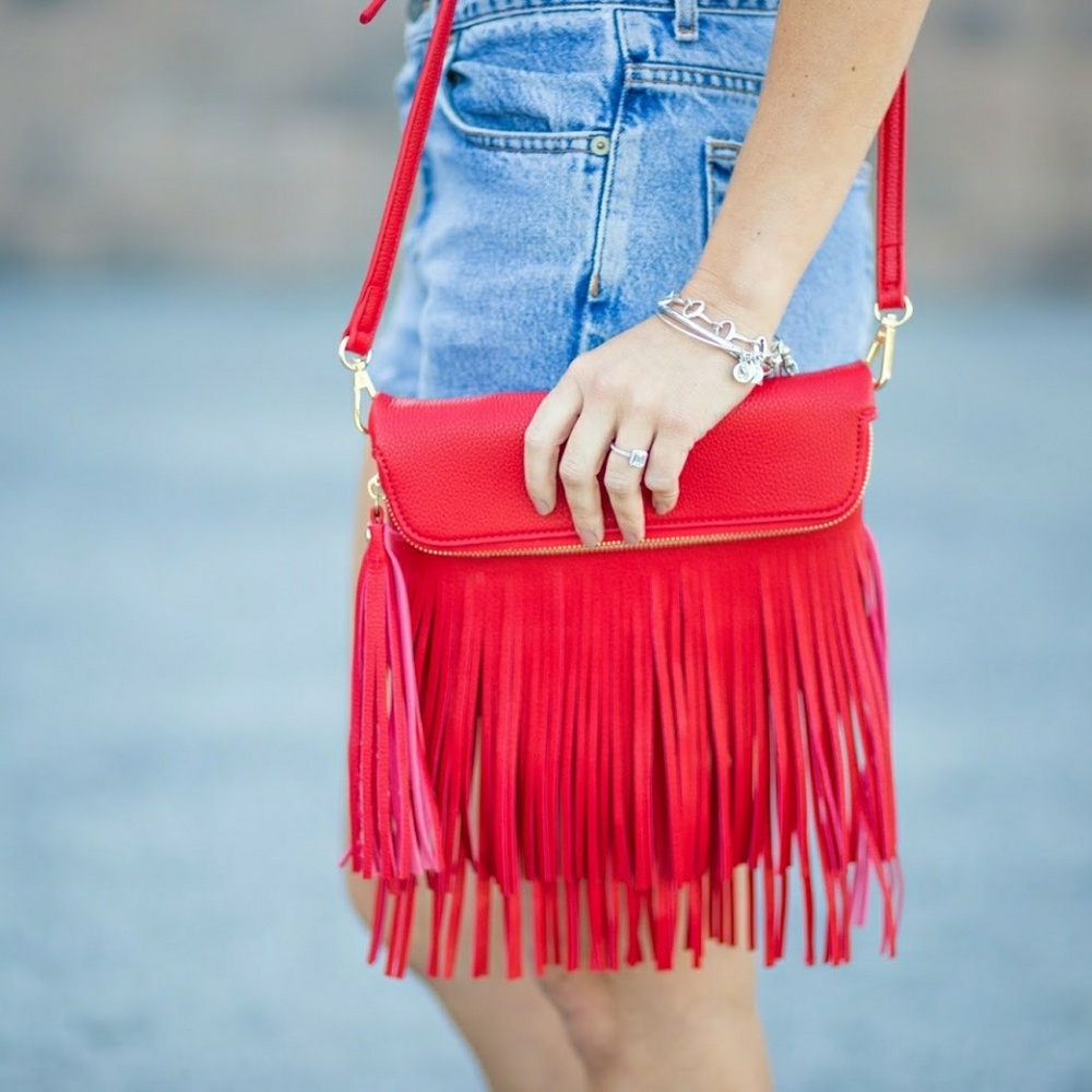 Red Crossbody