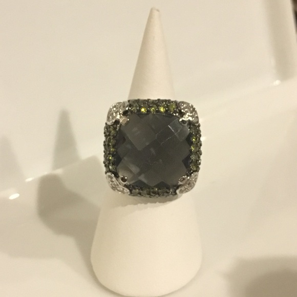 Smoky Quartz Cocktail Ring - Picture 4 of 7
