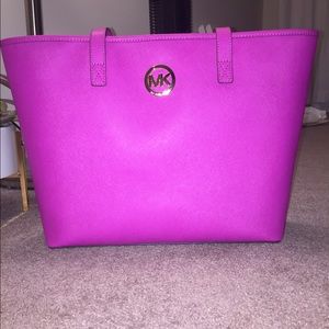 Fuschia Jet Set Travel Tote NWT