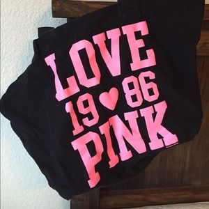 Black VS PINK tote