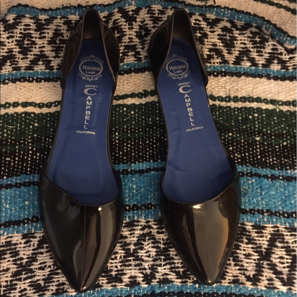 Jeffrey Campbell D'orsay Jelly Flats