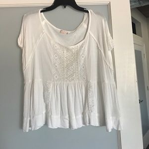 Free people white top