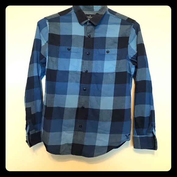 Long Sleeve Plaid button up - Picture 1 of 1