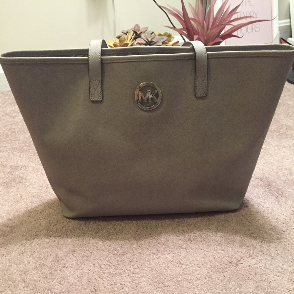 Grey Jet Set Travel Tote