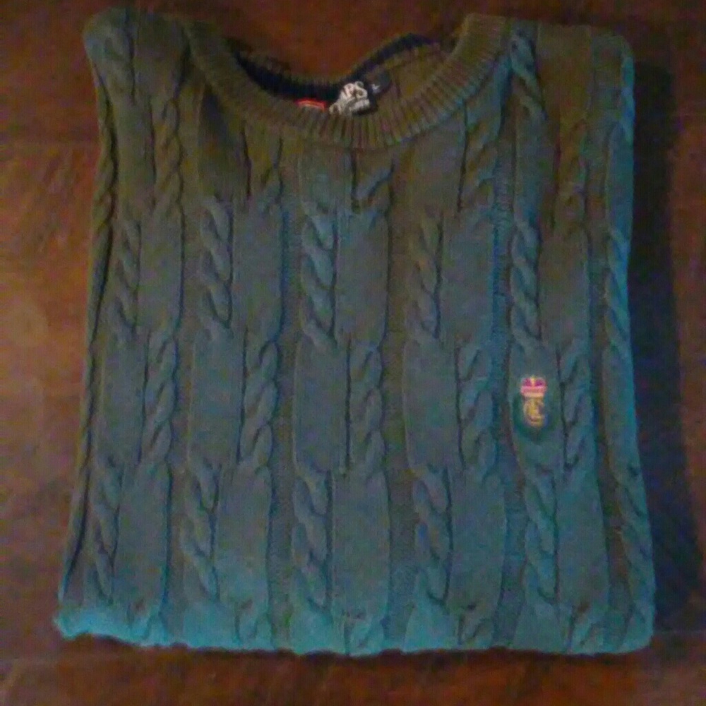 Men's Cable Knit Pullover Sweater