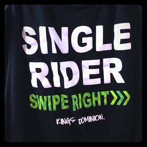 Single rider tank top