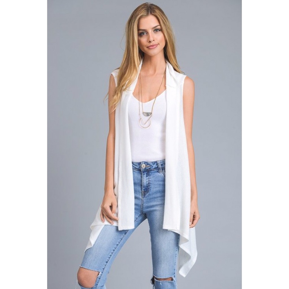 MYA Sleeveless Cardigan