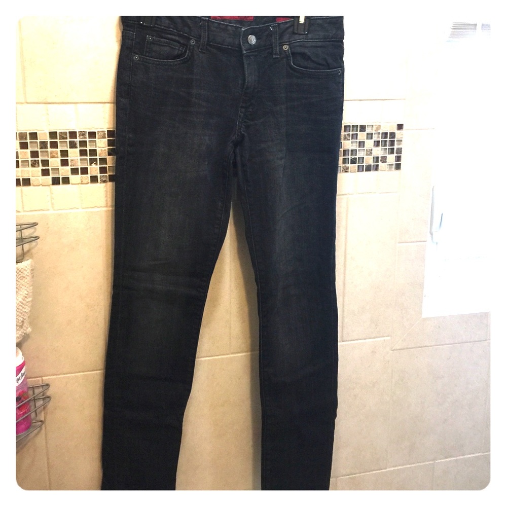 Banana republic black denim jeans