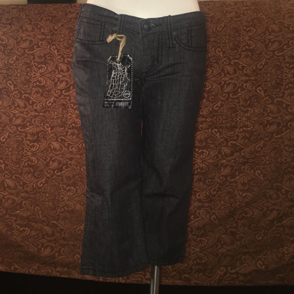 Stitch's Denim Pedal Pusher Shorts