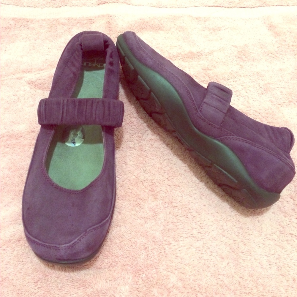 Dansko Suede Mary Janes