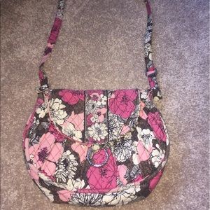 Vera Bradley Mocha Rogue Saddle Up Purse