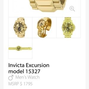 Invicta reserve excursion watch