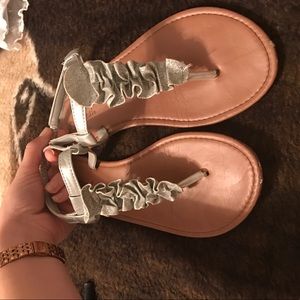 Silver Sandals