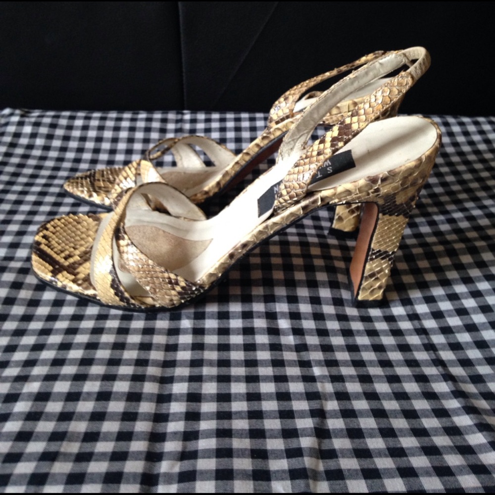Stuart Weitzman Snake Sandles