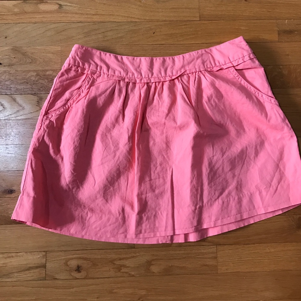 Linen J. Crew skirt
