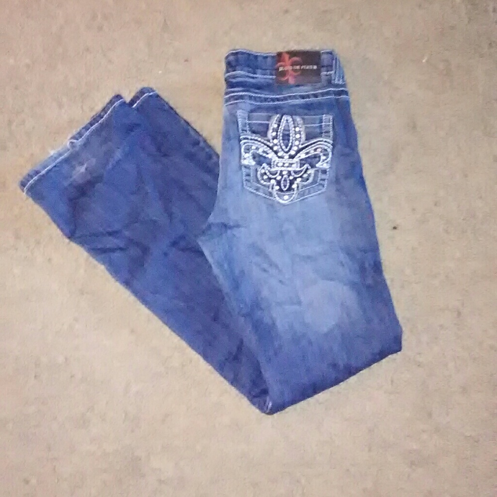 Jeans de fleur