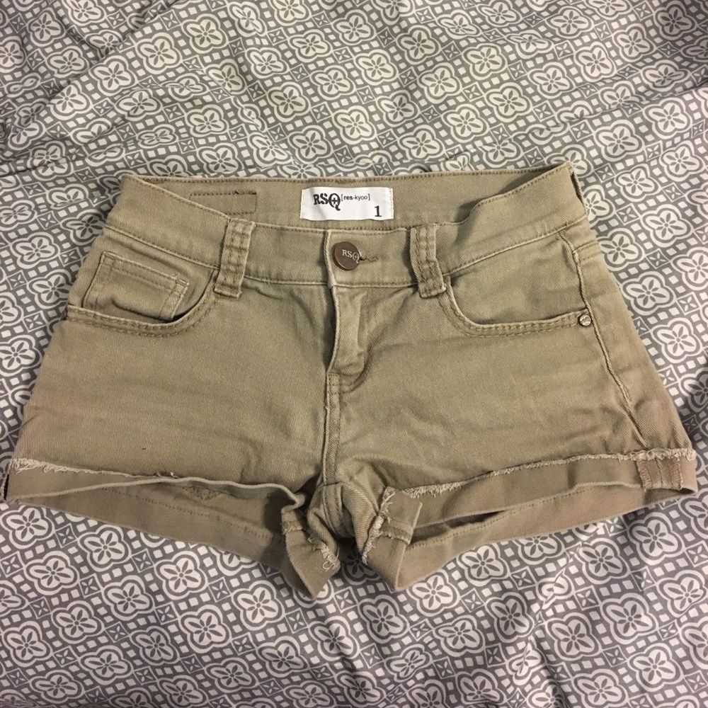 Tan shorts