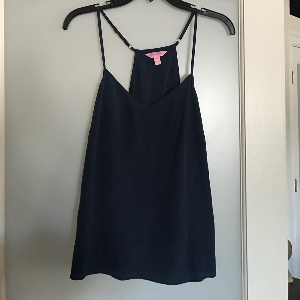Lilly Pulitzer navy tank