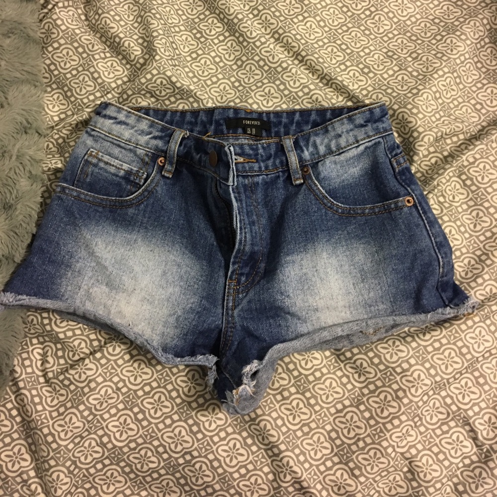 High waisted shorts