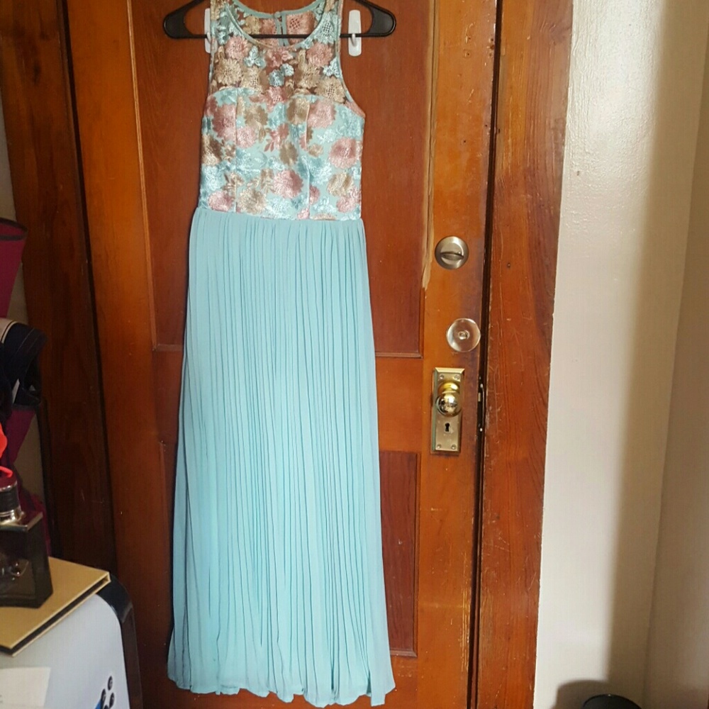 Flowery long dress
