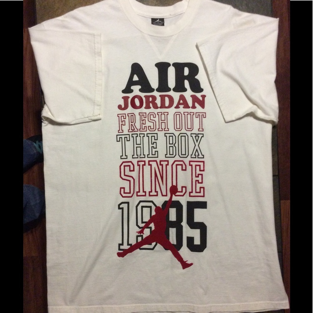 Jordan Shirt (Red, Black & White)