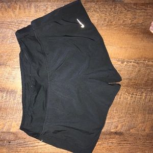 Black Nike shorts