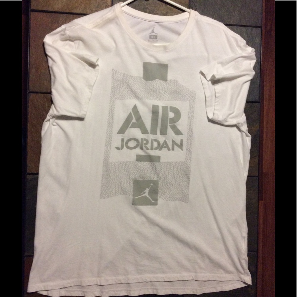 Jordan Shirt ( White & Gray)